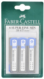 Faber Castell Grip Min 0.7 2B 6'Lı