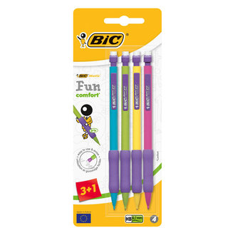 BIC Matic Fun Comfort 0.7 Versatil Kalem 3+1 Blister