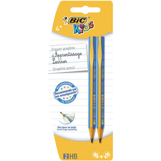 BIC Kids Evolution Üçgen Jumbo Kurşun Kalem 2'li Blister