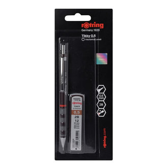 Rotring Tikky Rd Versatil Bordo 0.5 Mm + Min Hediy