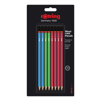 Rotring Mercanlı Kurşun Kalem  8'Li Blister