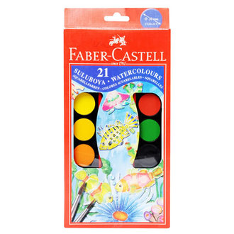 Faber-castell Sulu Boya 21 Renk