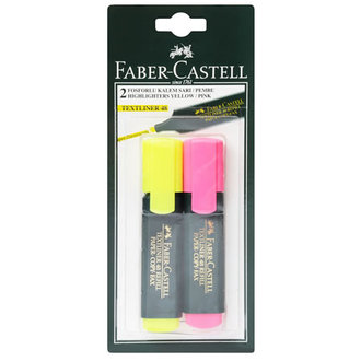 Faber Castell Fosforlu Sarı/pembe