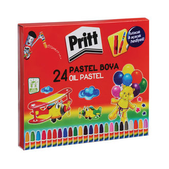 Pritt 24'Lü Pastel Boya Karton Kutulu