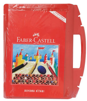 Faber Castell Boyama Çantası Kitap Hediyeli