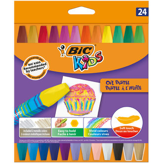 BIC Kids Yağlı Pastel Boya 24'lü Kutu