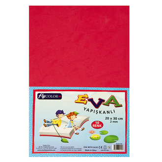 Fly Color Eva Yapışkanlı 10 Lu A4