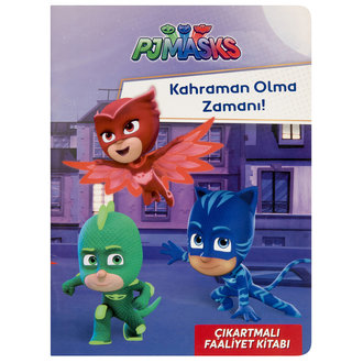 PjMaskeliler Kahraman Olma Zamanı Çıkartmalı Faaliyet Kitabı