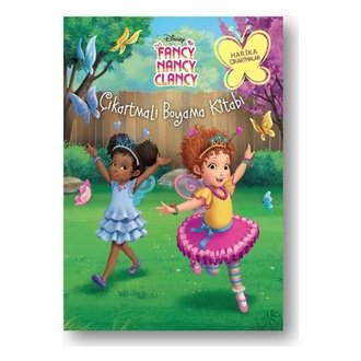 Disney Fancy Nancy Clancy Çıkartmalı Boyama Kitabı