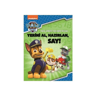 Paw Patrol Okul Öncesi Çalışma Kitabı