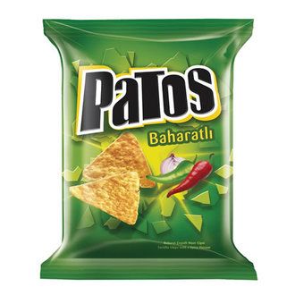 Patos Baharat Aromalı Patates Cipsi Parti Boy 191 G