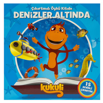 Kukuli Denizler Altında Çıkartma Öykü Kitabı