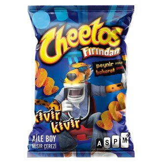 Cheetos Peynir&baharat Kıvır Kıvır Aile Boy 25 G