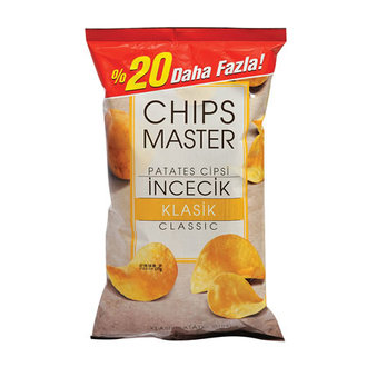 Chips Master İncecik Klasik Patates Cipsi Parti Boy 177 G