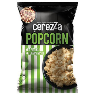 Çerezza Popcorn Yer Fıstıklı Patlamış Mısır 72 G