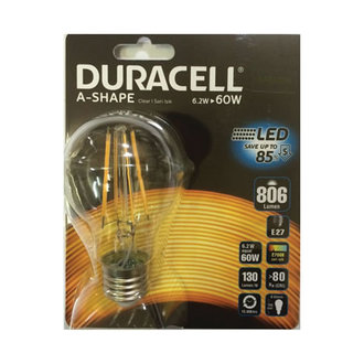 Duracell Led A60fıl-e27 6.2W (60W)