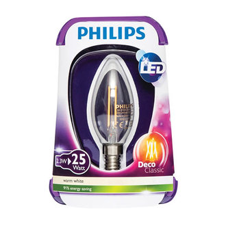 Phılıps Led Fılament 25W E14 Ww St35 Cl Nd/4