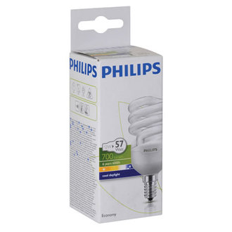 Philips Economy Twister 12W Beyaz Işık E14