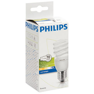 Philips Economy Twister 15W Beyaz Işık E27