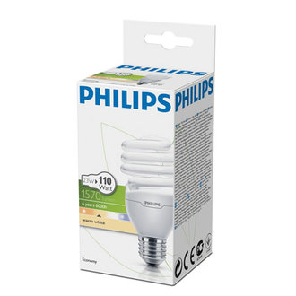 Philips Economy Twister 23W Sarı Işık E27