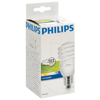 Philips Economy Twister 23W Beyaz Işık E27