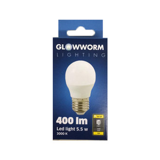 Glow Worm A45 E27 5.5 Watt Sarı Led