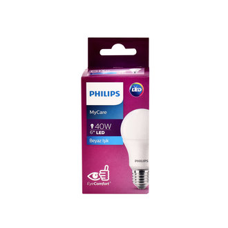 Philips Ledbulb 6-40W E27 6500K Beyaz Işık