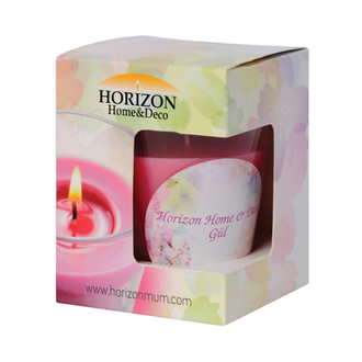 Horizon Bardak Mum Konik 8 Cm Asorti (005125)