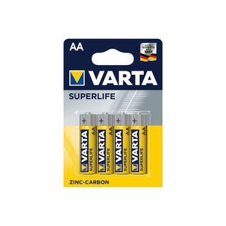 Varta Super Life Kalem Pil 4'Lü