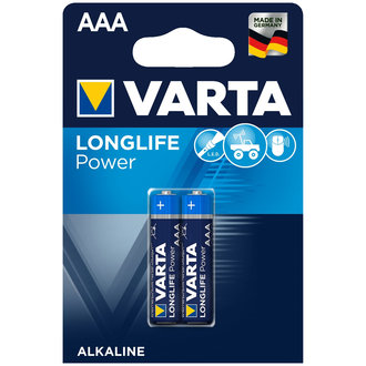 Varta High Energy 2'Li 4903 İnce Pil