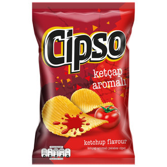 Cipso Ketçap Aromalı Patates Cipsi 110G