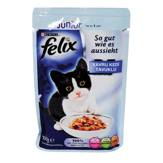 Felix Pouch Yavru Tavuklu 100 G