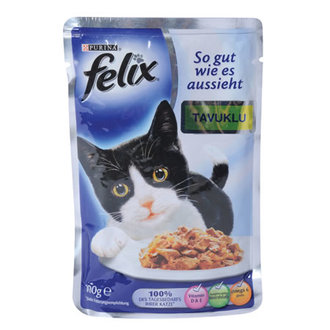 Felix Pouch Tavuklu 100 G