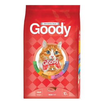 Goody Etli Kedi Maması 10 Kg