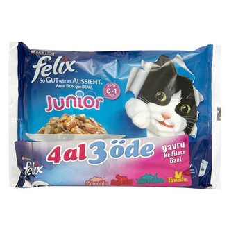 Felix Jnr Agail Gij Mvbeef 10(4X100g) Ch