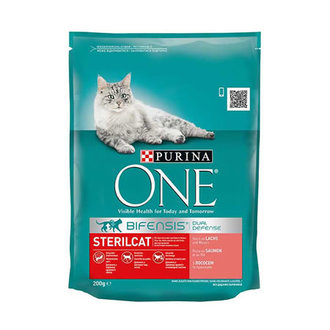 Purina One Kısırlaştırılmış Kedi Somonlu 200 G