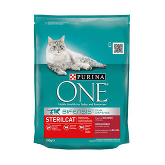 Purina One Kısırlaştırılmış Kedi İçin Sığır Etli 200G