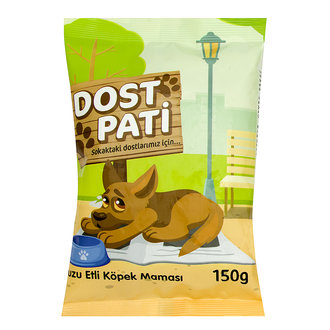 Dost Pati Köpek Maması Kuzu Etli