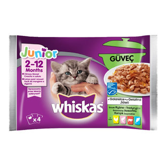 Whıskas Güveç Yavru Kedı Poşet Mama 4X85gr