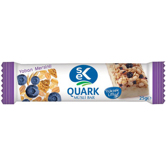 Sek Quark Yaban Mersinli Müsli Bar 25G