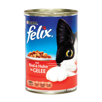 Felix Sığır Etli Ve Tavuklu Kedi Maması 400 G