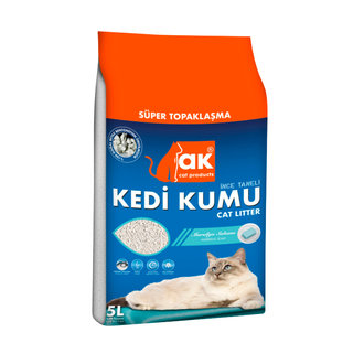 Akkum Msya. Sabun Kokulu İnce Taneli Kedi Kumu 5 L