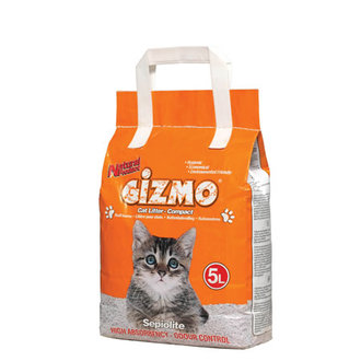 Gizmo Compact İnce Taneli Kedi Kumu 5L