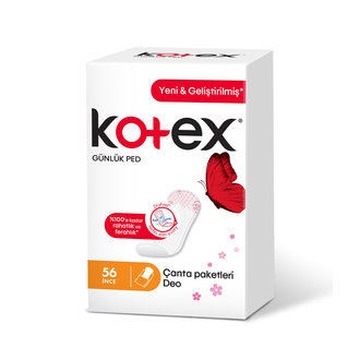 Kotex İnce Günlük Parfümlü 56'lı