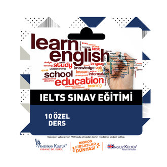 Amerikan&İngiliz Kültür IELTS Sınav Eğitimi Pnr