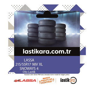 Lassa 215/55R17 98V Xl Snoways4 Oto Lastik