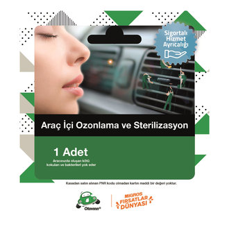 Otovınn Araç İçi Ozonlama ve Sterilizasyon Pnr (Binek&SUV)