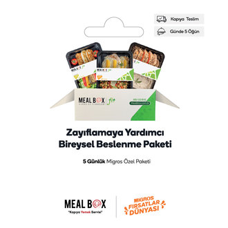 Meal Box Fit 5 Gün&5’er Öğün Hazır Yemek Paketi Üyeliği Pnr