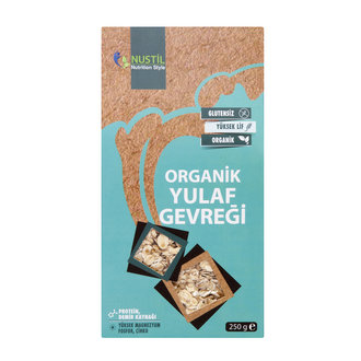 Nustil Organik Yulaf Ezmesi 250 G.