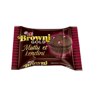 Eti Browni Gold Vişne Soslu Çikolatalı Kek 45G